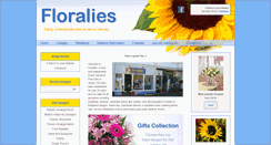 Desktop Screenshot of floraliesflorist.co.uk